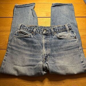 Vintage Levi’s orange tab 80s damaged 34
